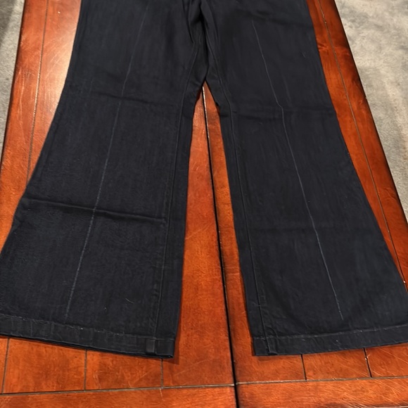 NWT Tommy Hilfiger Premium Denim Dark Blue Wash Boot Cut Jeans Size 14 Oct 2003 - Picture 4 of 16